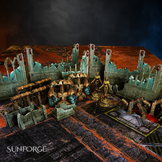 Terrain Set: Gothic City Ruins