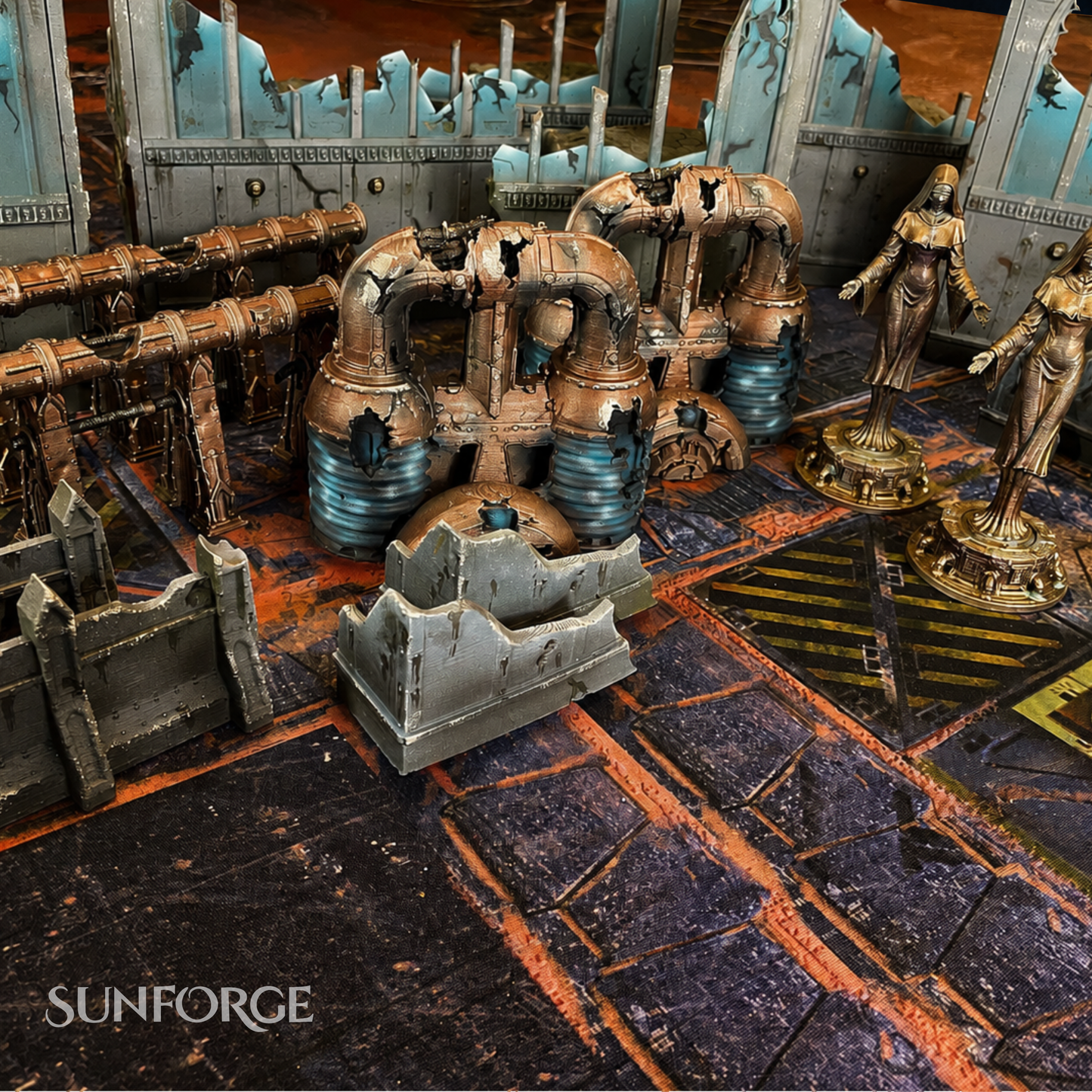 Terrain Set: Gothic City Ruins