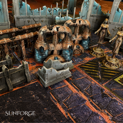 Terrain Set: Gothic City Ruins