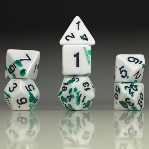 RPG Dice Set – Ivory Canopy